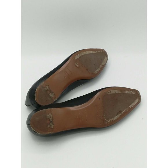 Aquatalia Black Ballet Flats With Jewels - Picture 7 of 12